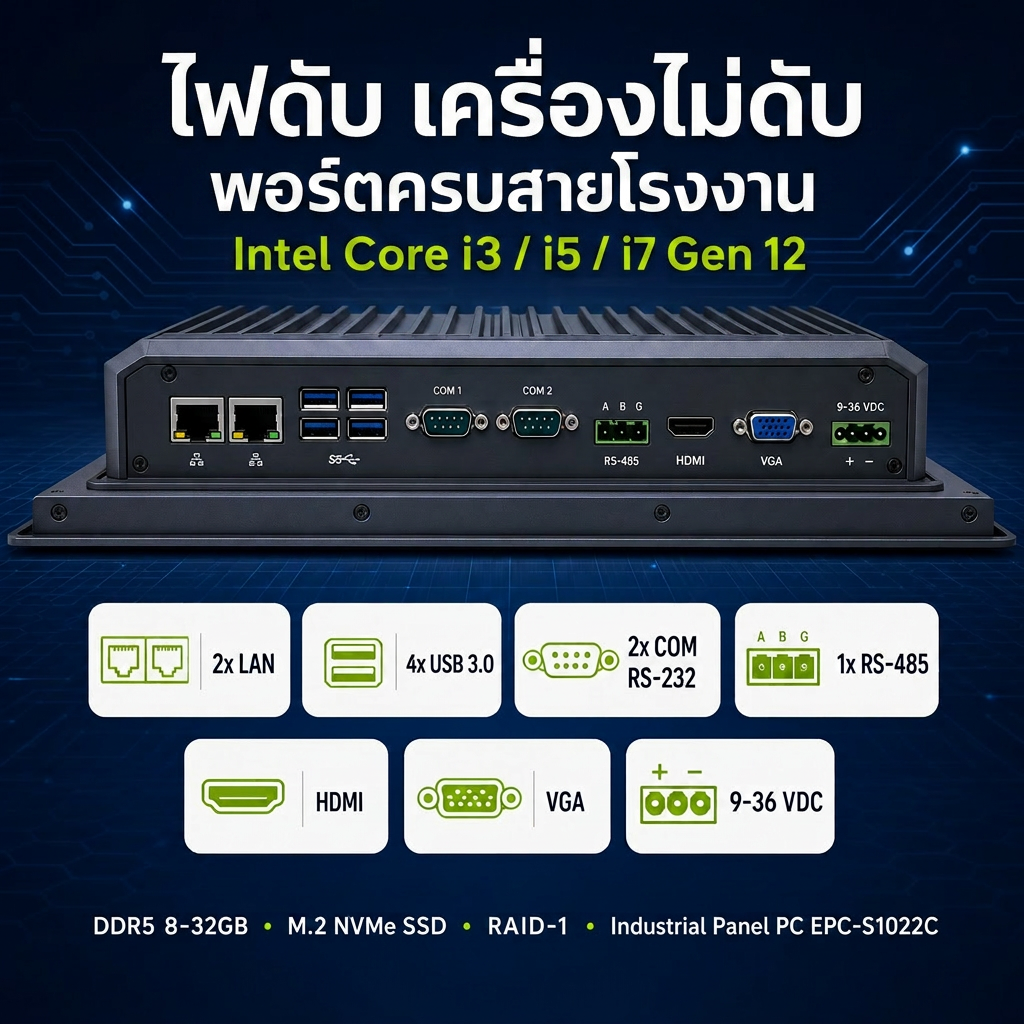 พอร์ตครบสายโรงงาน