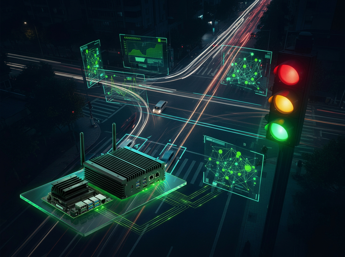 AI Smart Traffic ลดรถติดด้วย NVIDIA Jetson Edge AI — ENT GROUP